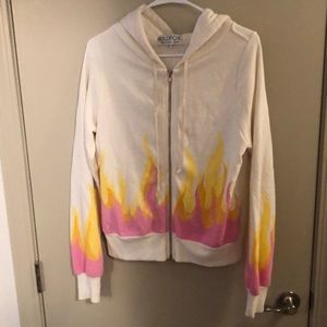 Wildfox zip up hoodie